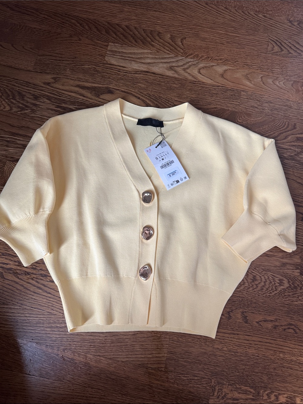 Zara cropped cardigan